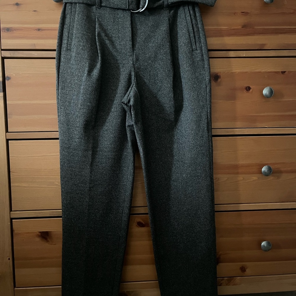 RW & CO Gray Pants with belt